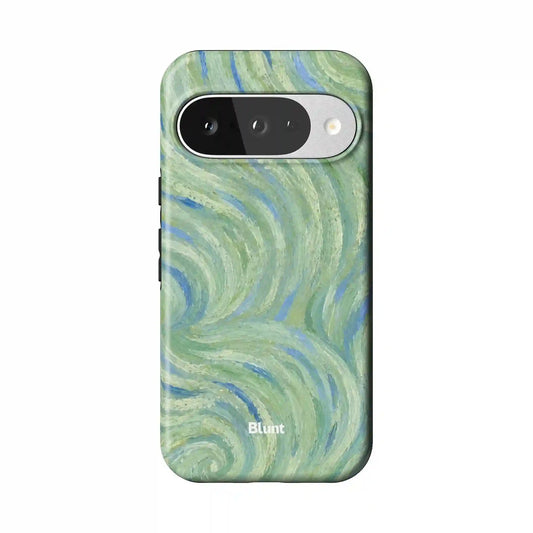 Grass Strokes Pixel Case