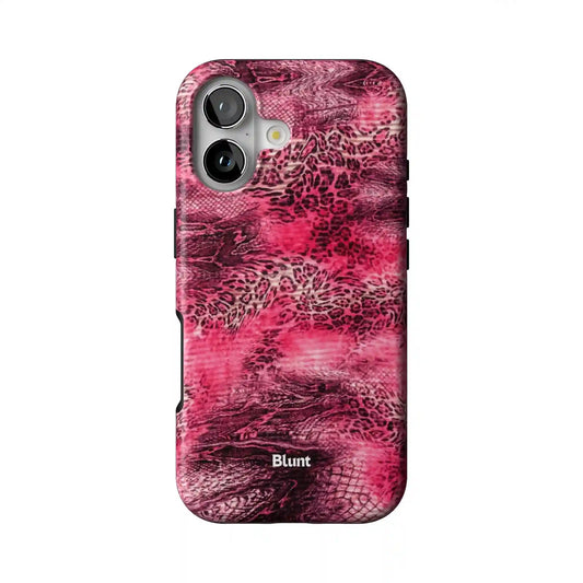 Pink Wild Acid iPhone Case