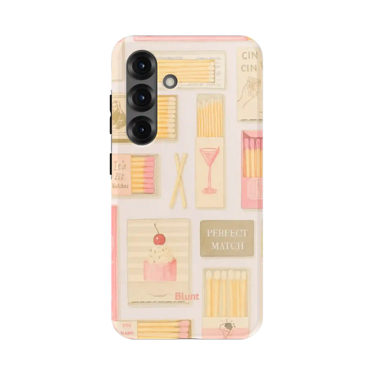 Pink Match Samsung Case