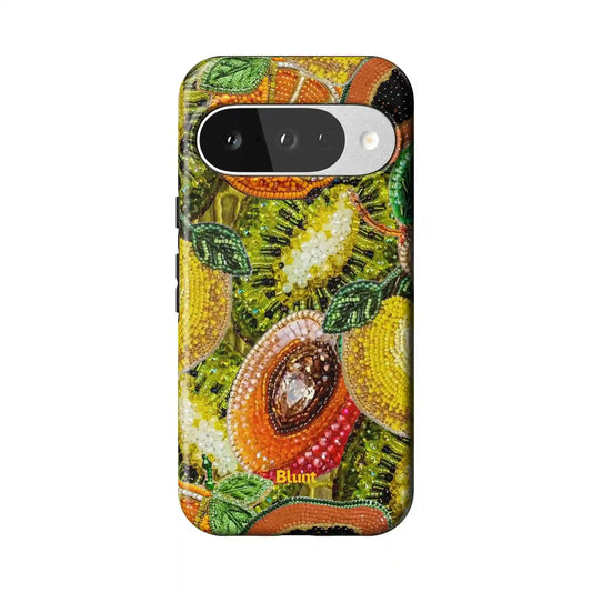 Golden Orchard Pixel Case