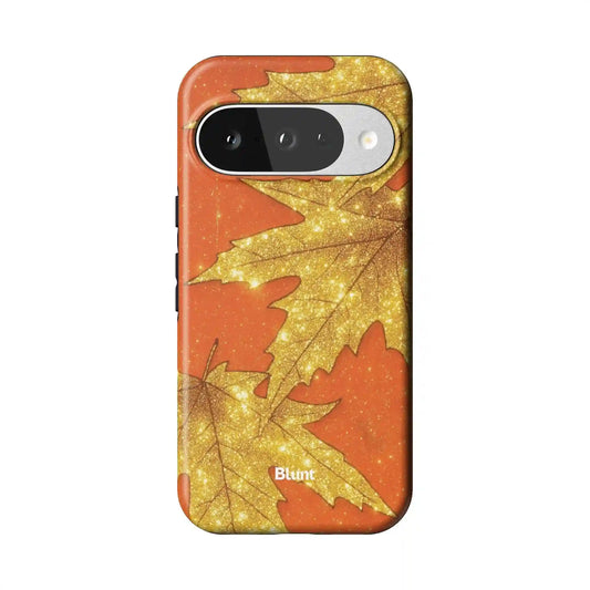 Golden Maple Pixel Case