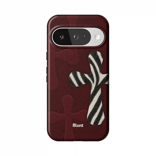 Holy Zebby Pixel Case