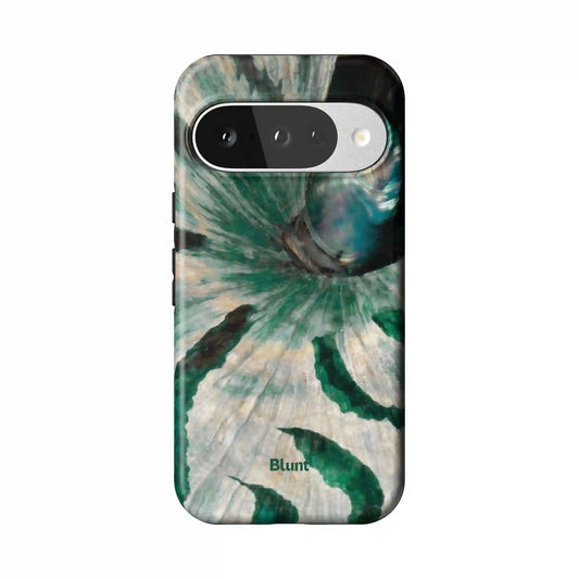 Moss Conch Pixel Case