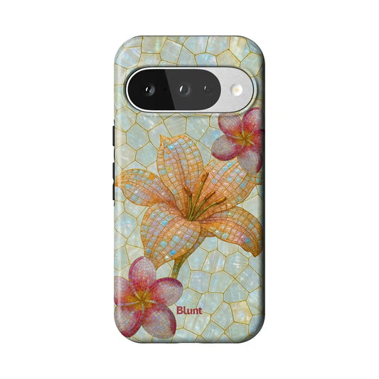 Golden Lily Pixel Case