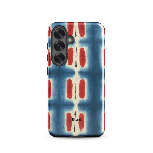 Indigo Blocks Samsung Case