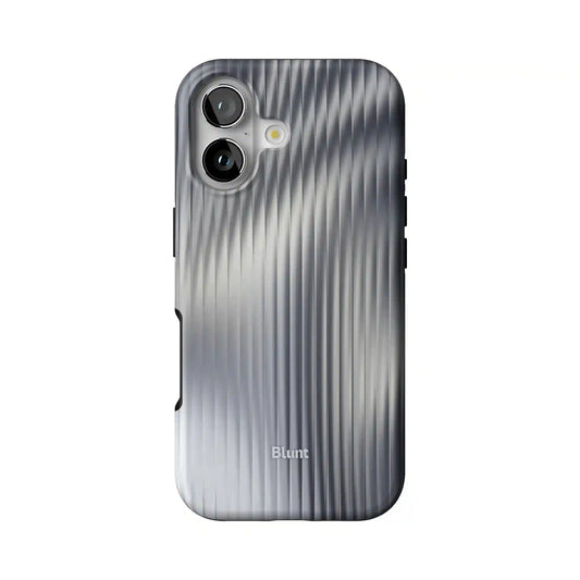 Silver Pulse iPhone Case