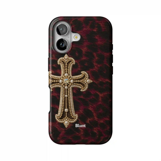 Red Saint Bling iPhone Case