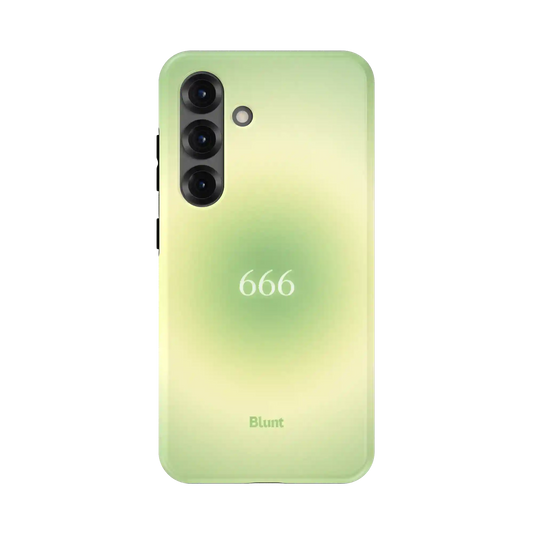 Orbit Green Samsung Case