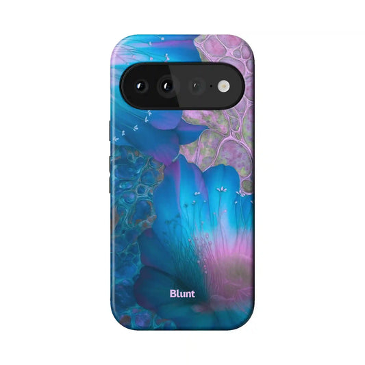 Ocean Bloom Pixel Case