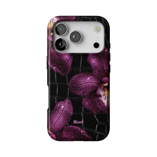 Obsidian Bloom iPhone Case