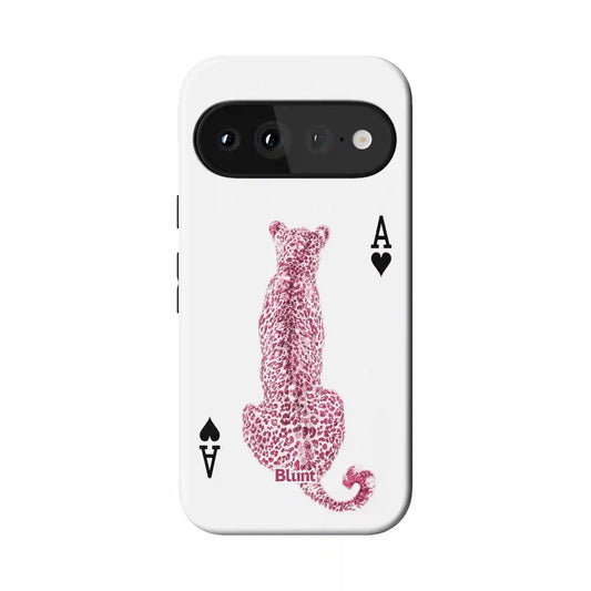 Leopard Ace Pixel Case
