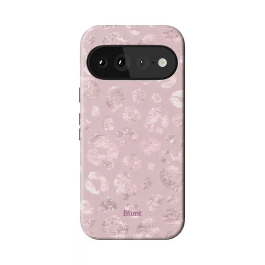 Pink Satin Cheetah Pixel Case