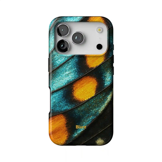 Teal Flicker iPhone Case