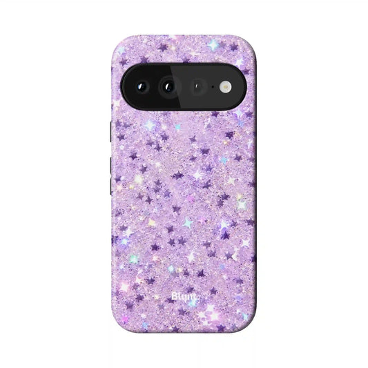 Lavender Lights Pixel Case