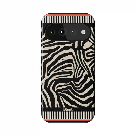 Zebra Rhythm Pixel Case
