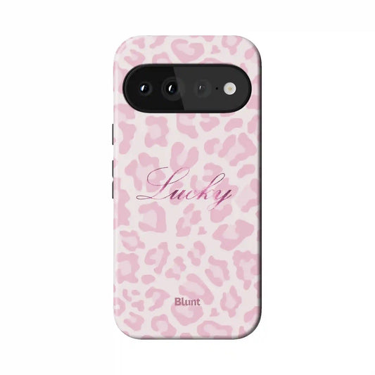 Lucky Pink Pixel Case