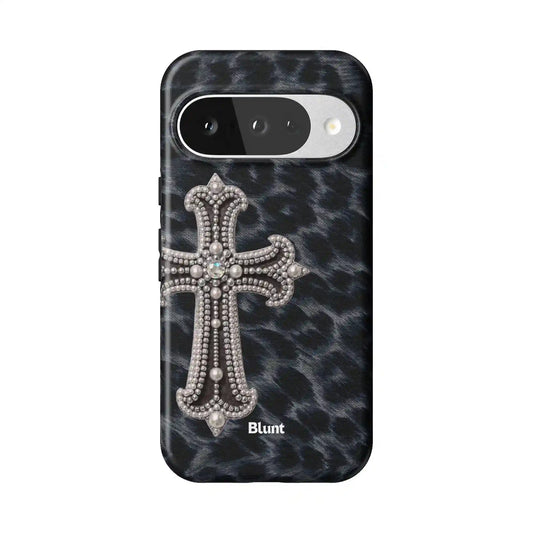 Gray Saint Bling Pixel Case