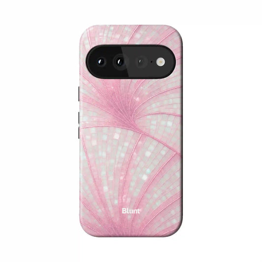 Golden Blush Pixel Case
