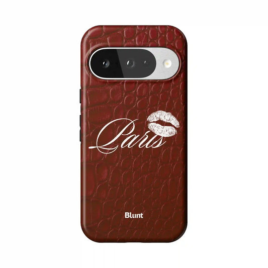 French Kiss Pixel Case