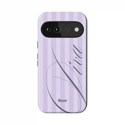 Lilac Retro Diva Pixel Case