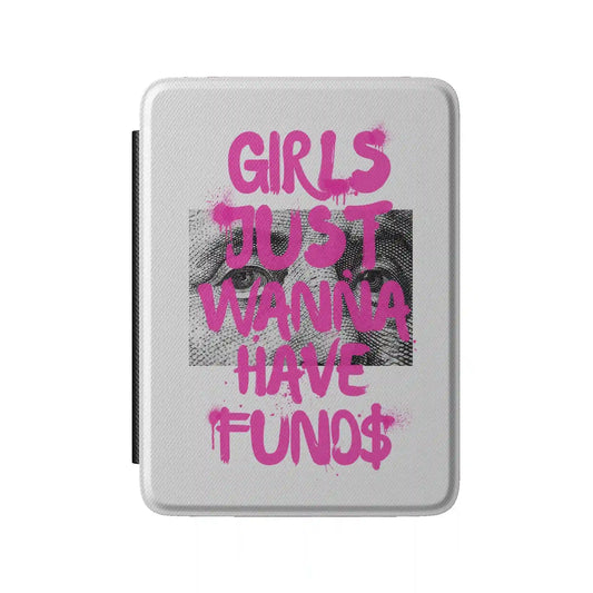 Fund$ White Kindle Case