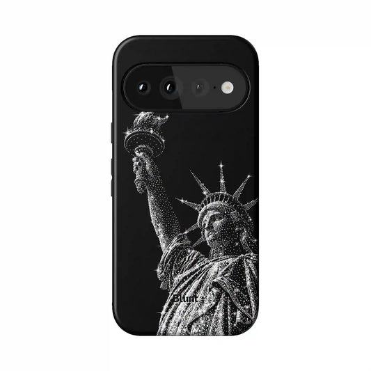 Glitterry Liberty Pixel Case