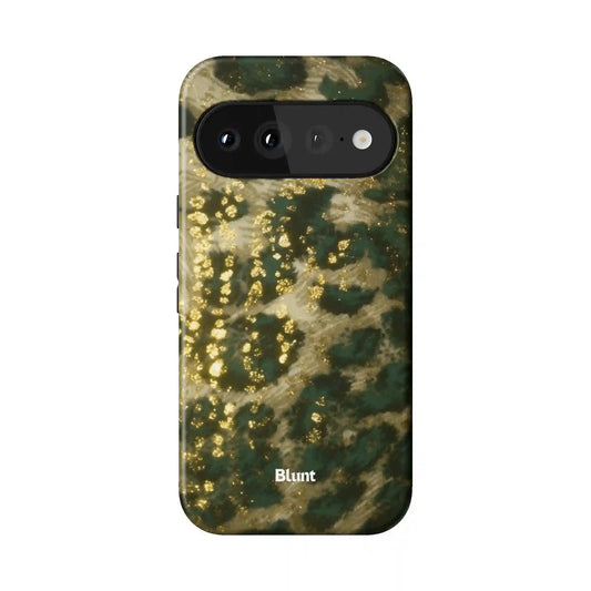 Hunter Cheetah Pixel Case