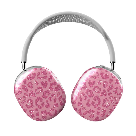Pink Cheetah Print AirPod Max Case