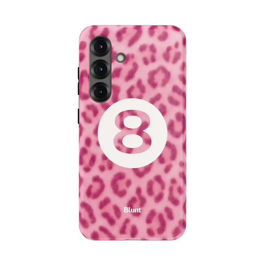 Pink Cheetah Magic 8 Samsung Case