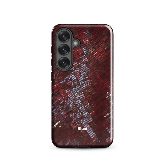 Crimson Scale Samsung Case