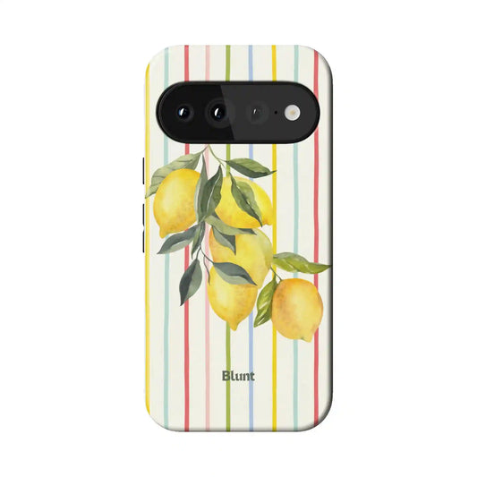 Lemon Lines Pixel Case