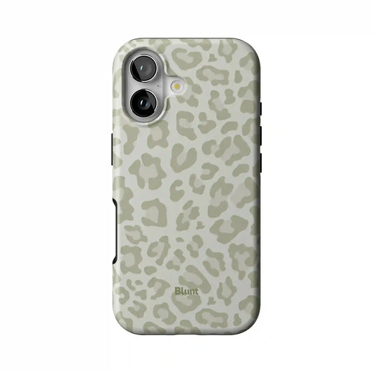 Sage Leopard iPhone Case