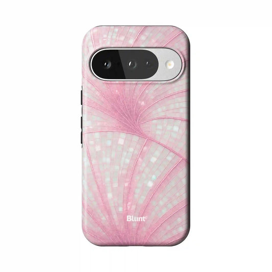 Golden Blush Pixel Case