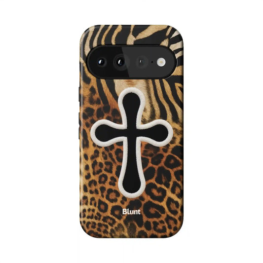 Golden Prayer Pixel Case