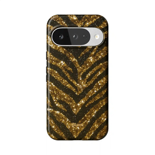 Golden Prowl Pixel Case