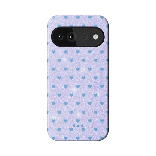 Lilac Sweethearts Pixel Case