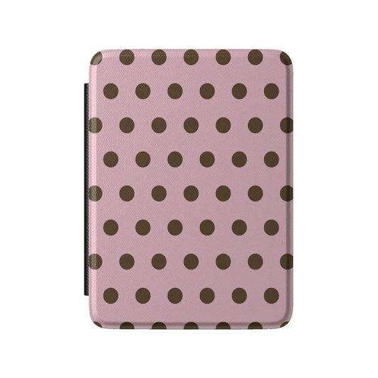 Blush Polka Kindle Case