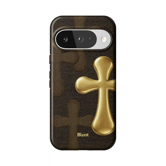 Gold Patch Pixel Case