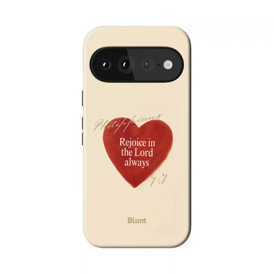 Philippians 4:4 Pixel Case