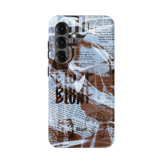 Blue Love Letter Samsung Case