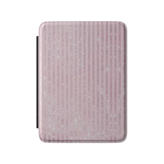 Pink Champagne Stripe Kindle Case