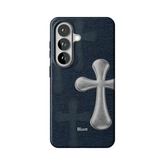 Silver Patch Samsung Case