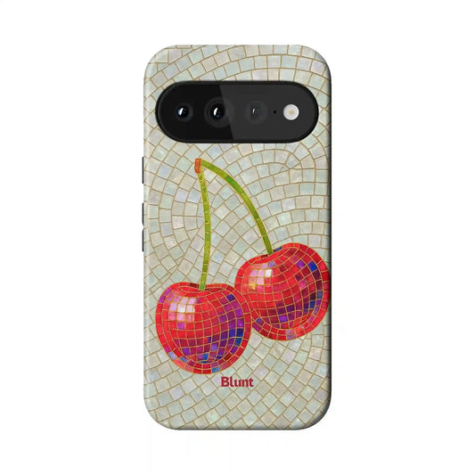 Glass Cherries Pixel Case