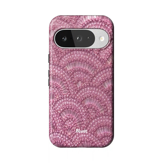 Rose Scallop Pixel Case