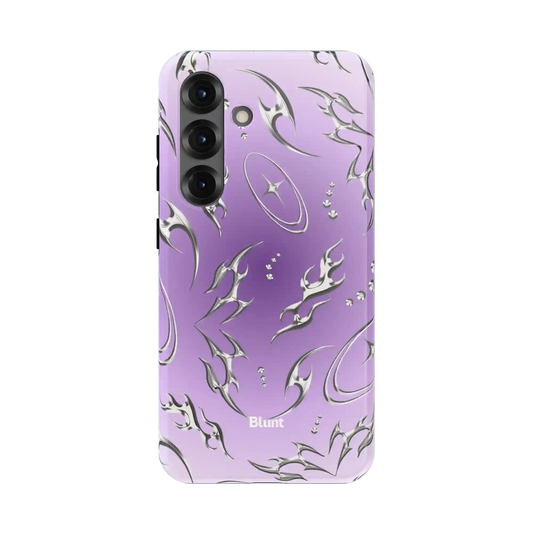 Purple Cyber Samsung Case