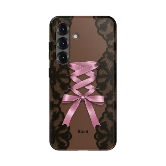 Brown Corset Samsung Case