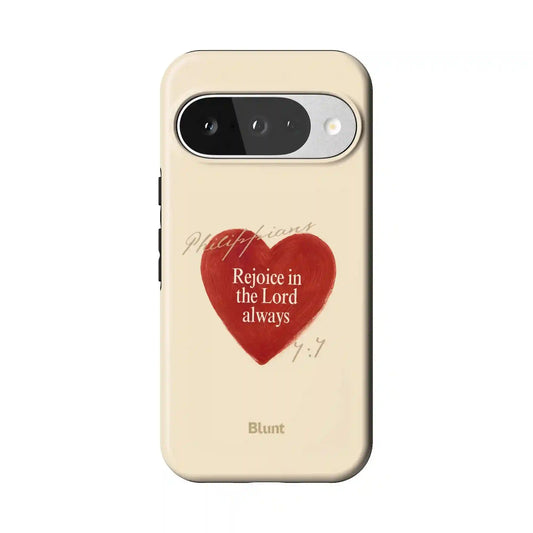 Philippians 4:4 Pixel Case