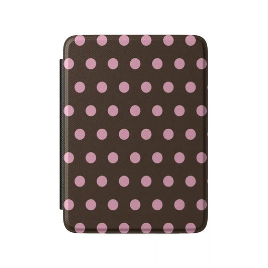 Chocolate Polka Kindle Case