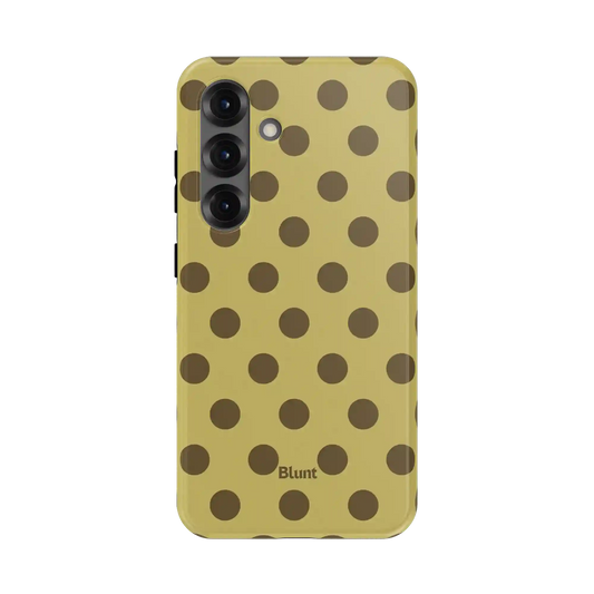 Sage Toffee Dot Samsung Case