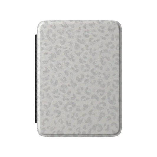 White Leopard Kindle Case